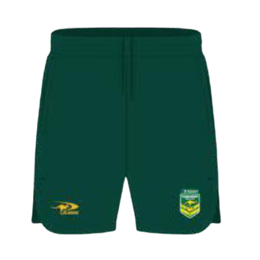 Australian Kangaroos 2024 Mens Training Shorts NRL Shop