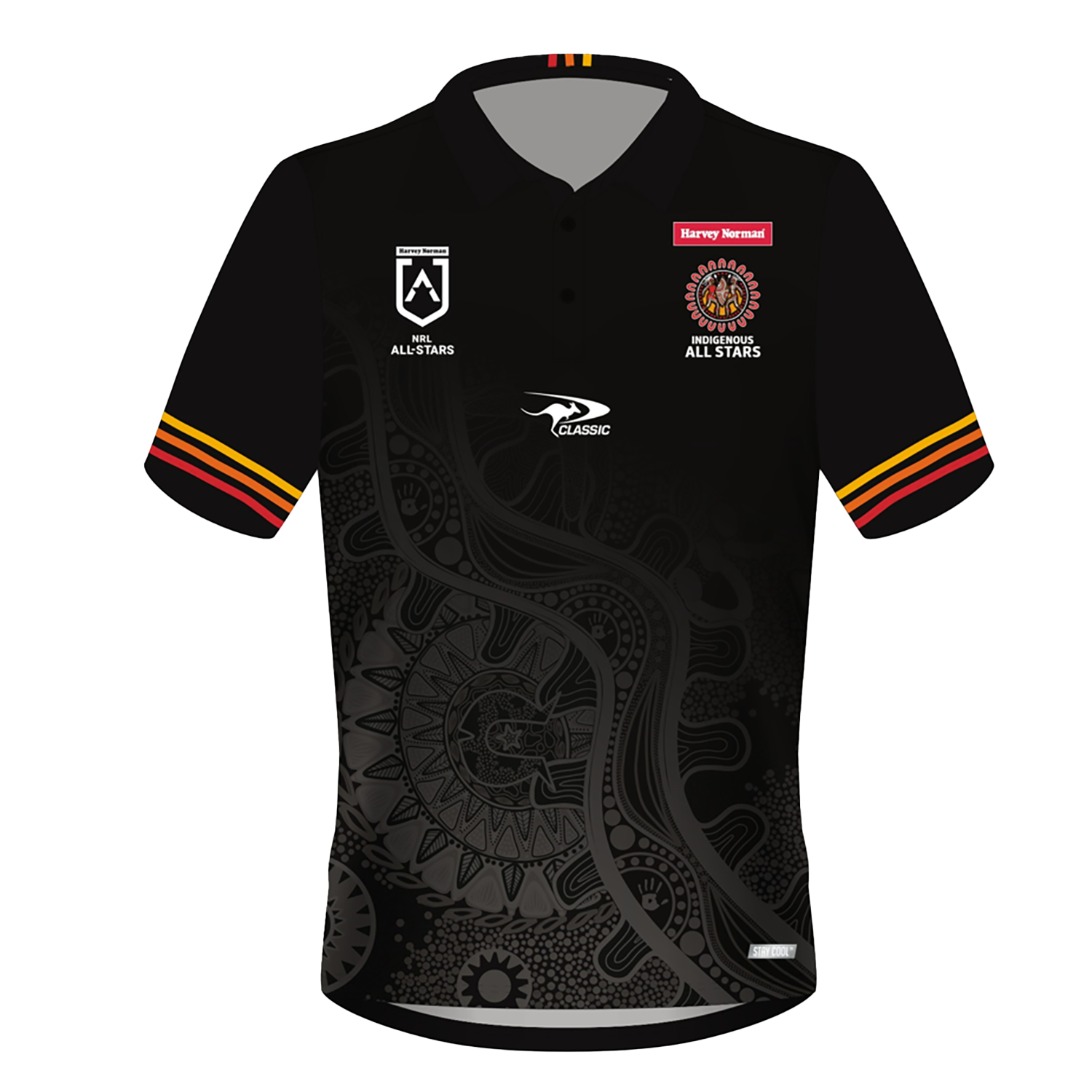 Indigenous All Stars 2025 Womens Performance Polo NRL Shop