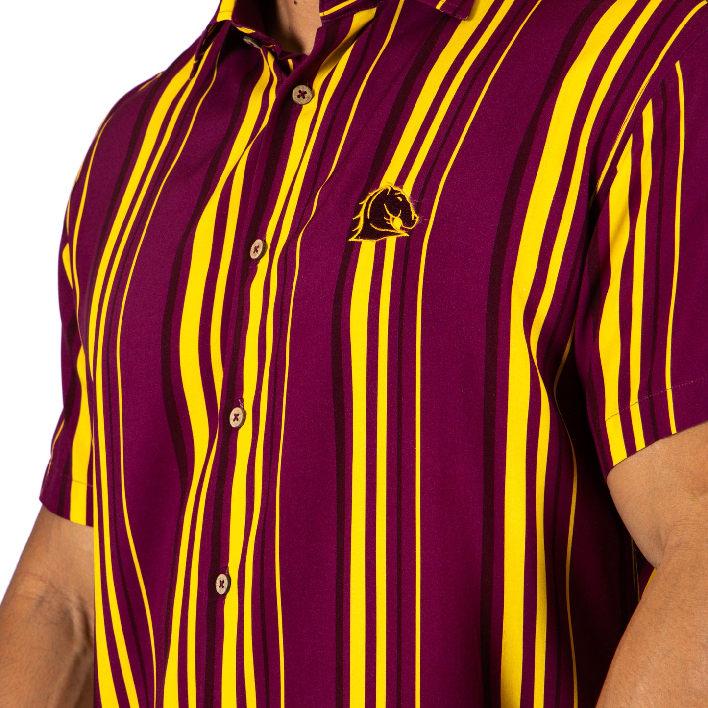 Brisbane Broncos Mens Sorrento Party Shirt