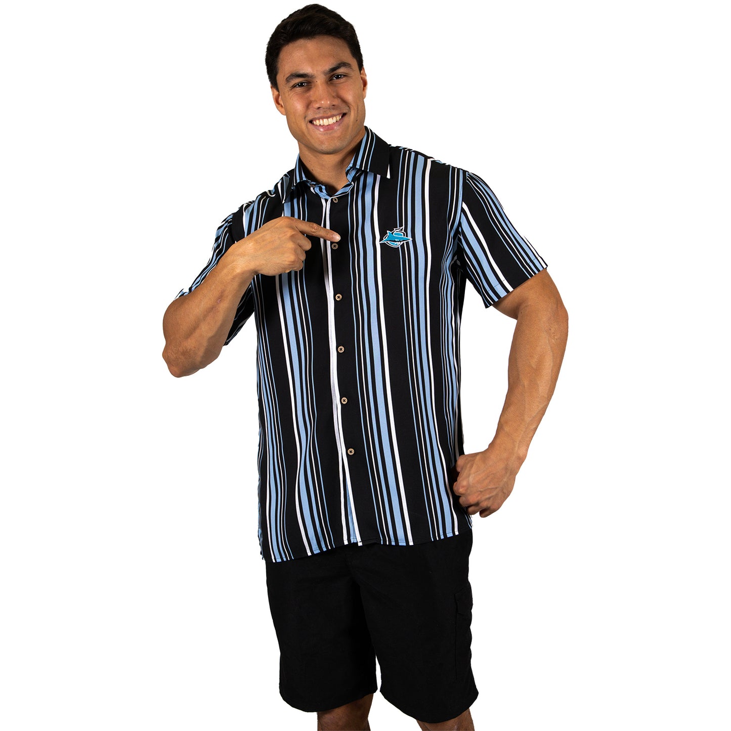 Cronulla-Sutherland Sharks Mens Sorrento Party Shirt