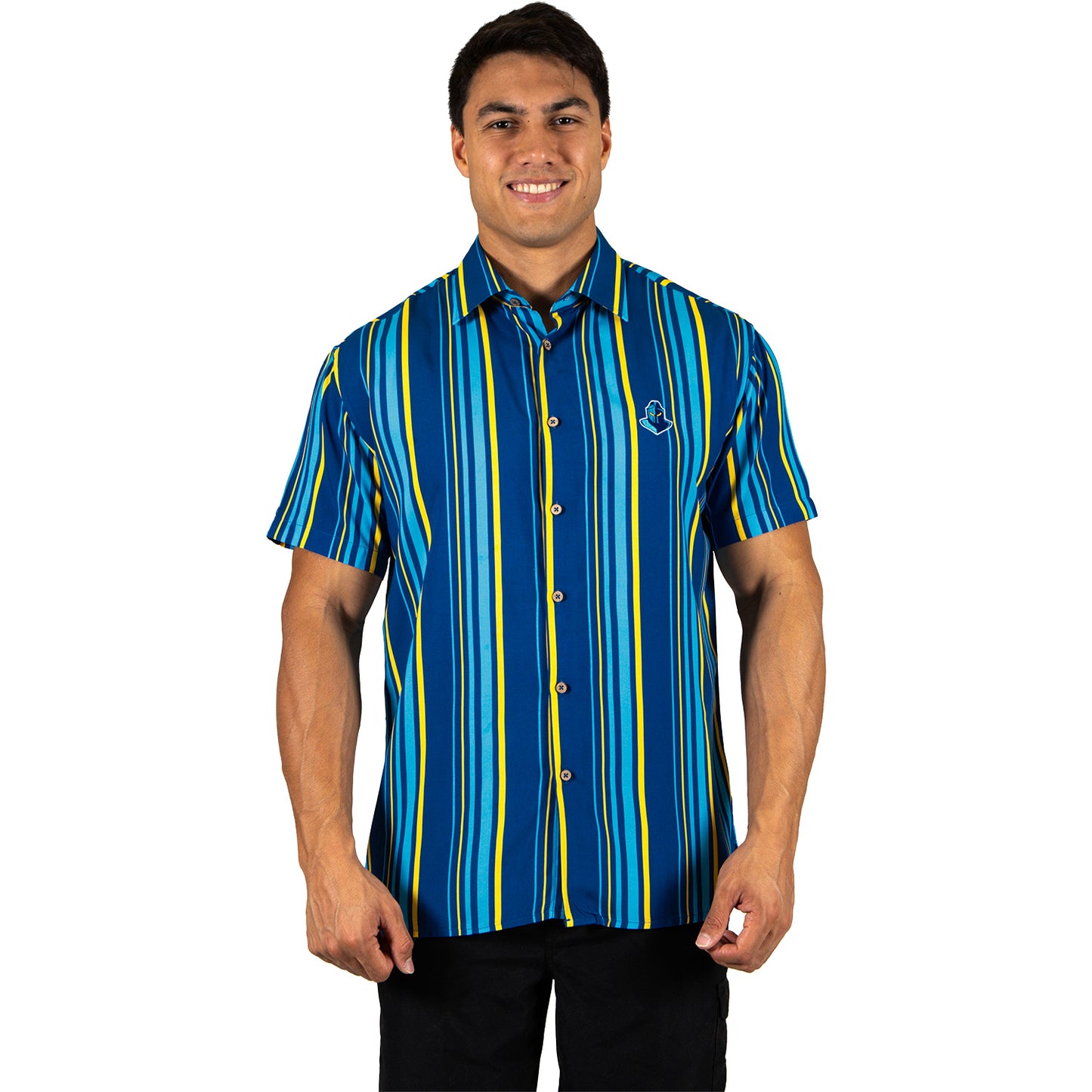 Gold Coast Titans Mens Sorrento Party Shirt