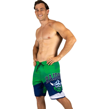 Canberra Raiders Mens Barrel Board Shorts