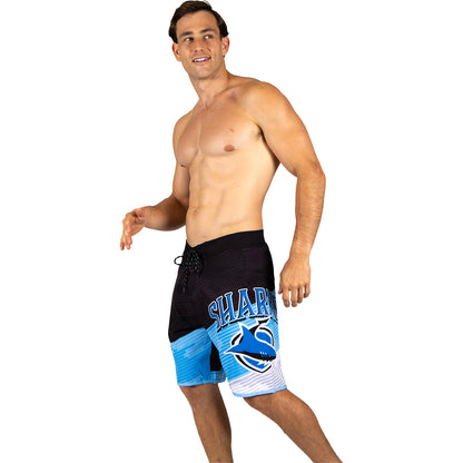 Cronulla-Sutherland Sharks Mens Barrel Board Shorts