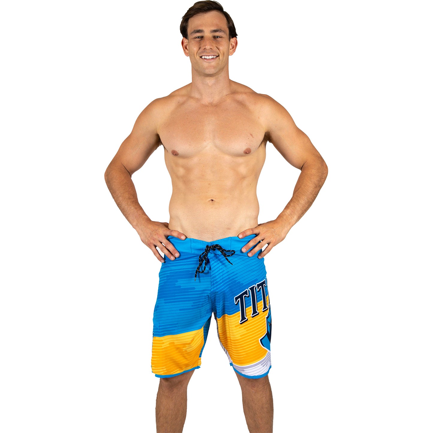 Gold Coast Titans Mens Barrel Board Shorts