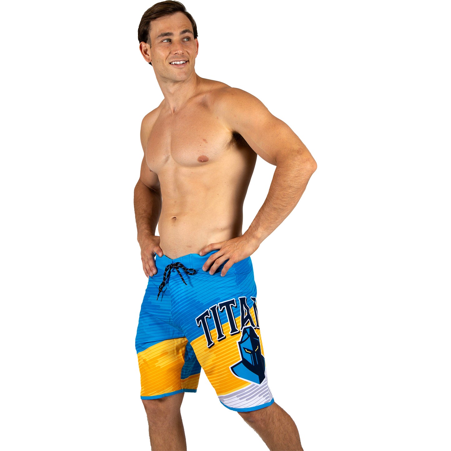 Gold Coast Titans Mens Barrel Board Shorts