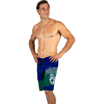 New Zealand Warriors Mens Barrel Board Shorts