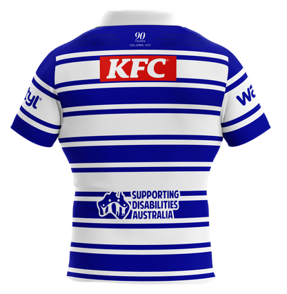 Canterbury-Bankstown Bulldogs Mens 2025 Alternate Retro Jersey - View 2