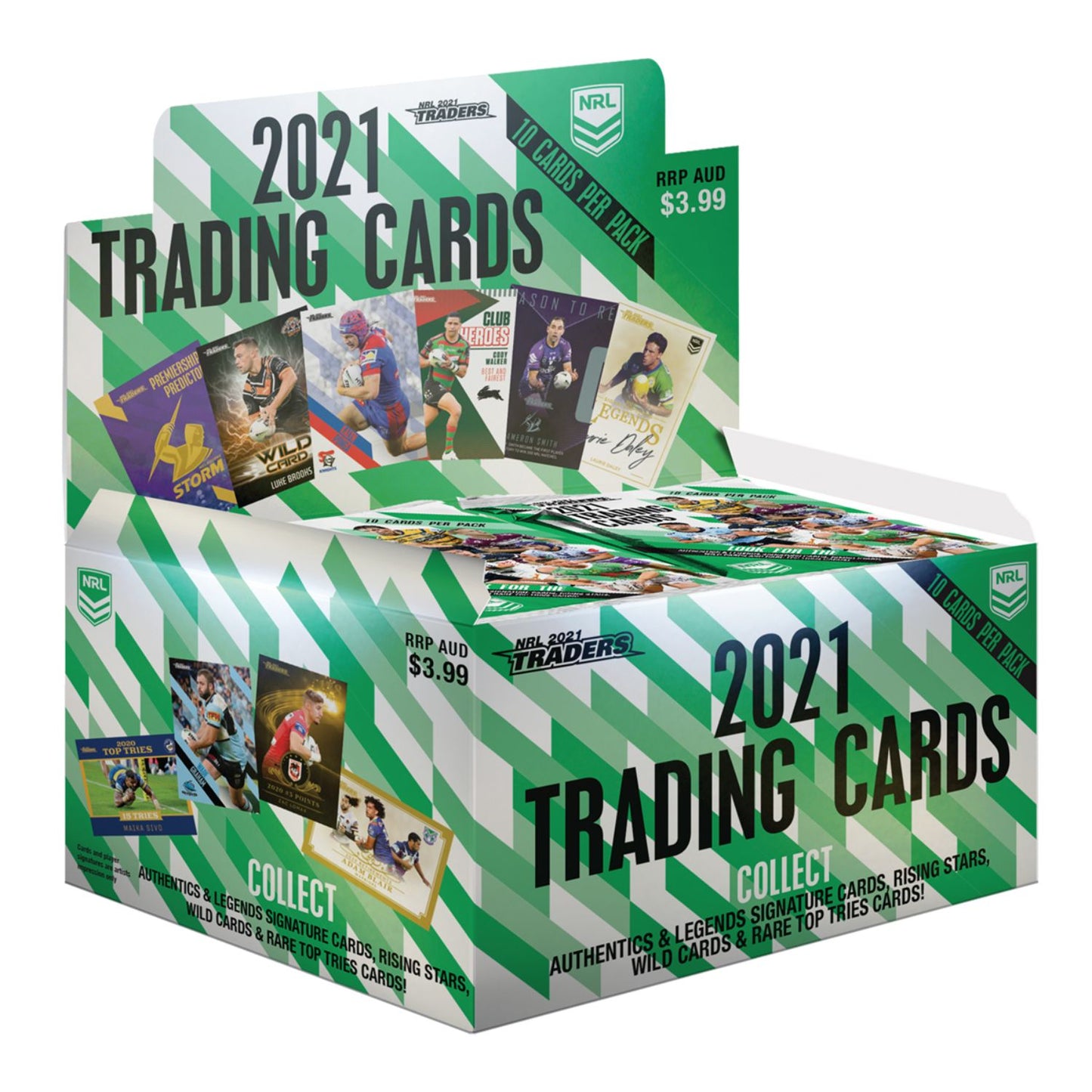 2021 NRL Traders Box Hobby 36 Pack Box