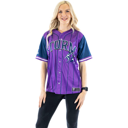 Melbourne Storm Adults Slugger Baseball Shirt