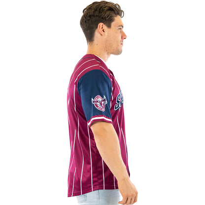 Manly-Warringah Sea Eagles Adults Slugger Baseball Shirt