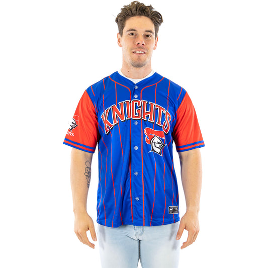 Newcastle Knights Adults Slugger Baseball Shirt