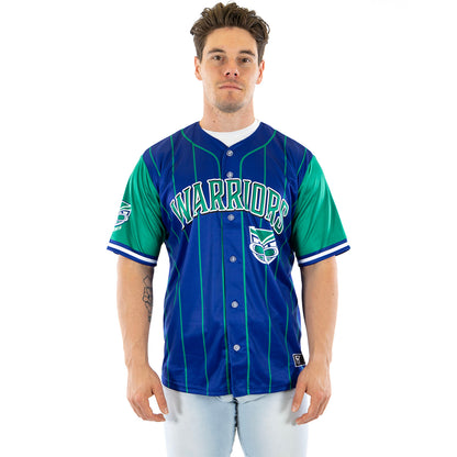 New Zealand Warriors Adults Slugger Baseball Shirt