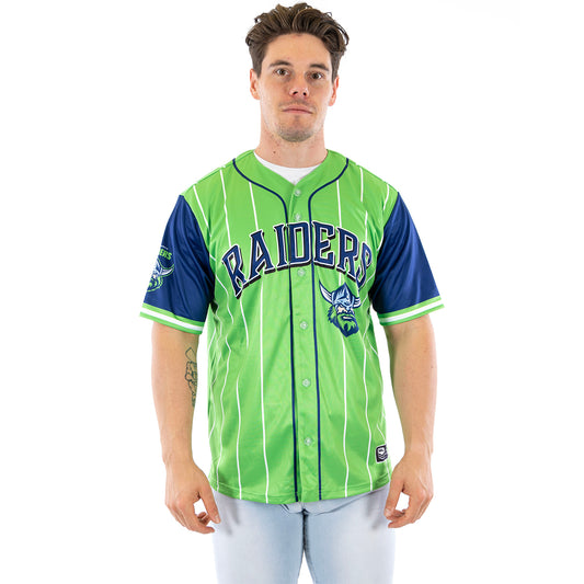 Canberra Raiders Adults Slugger Baseball Shirt