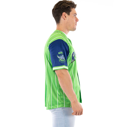 Canberra Raiders Adults Slugger Baseball Shirt