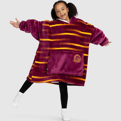 Brisbane Broncos NRL Oodie™ Original Kids Licensed