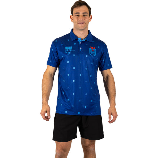 NSW Blues Mens Muligan Golf Polo