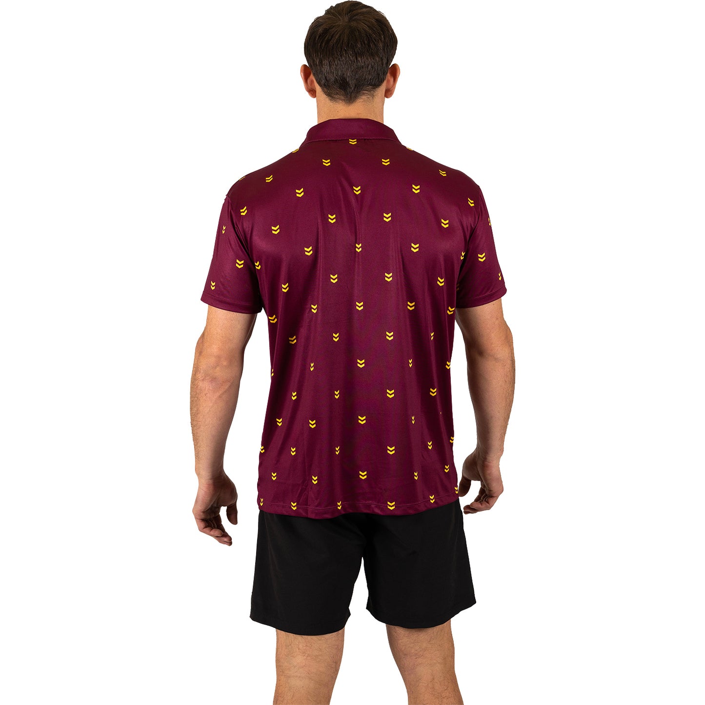 Brisbane Broncos Mens Muligan Golf Polo