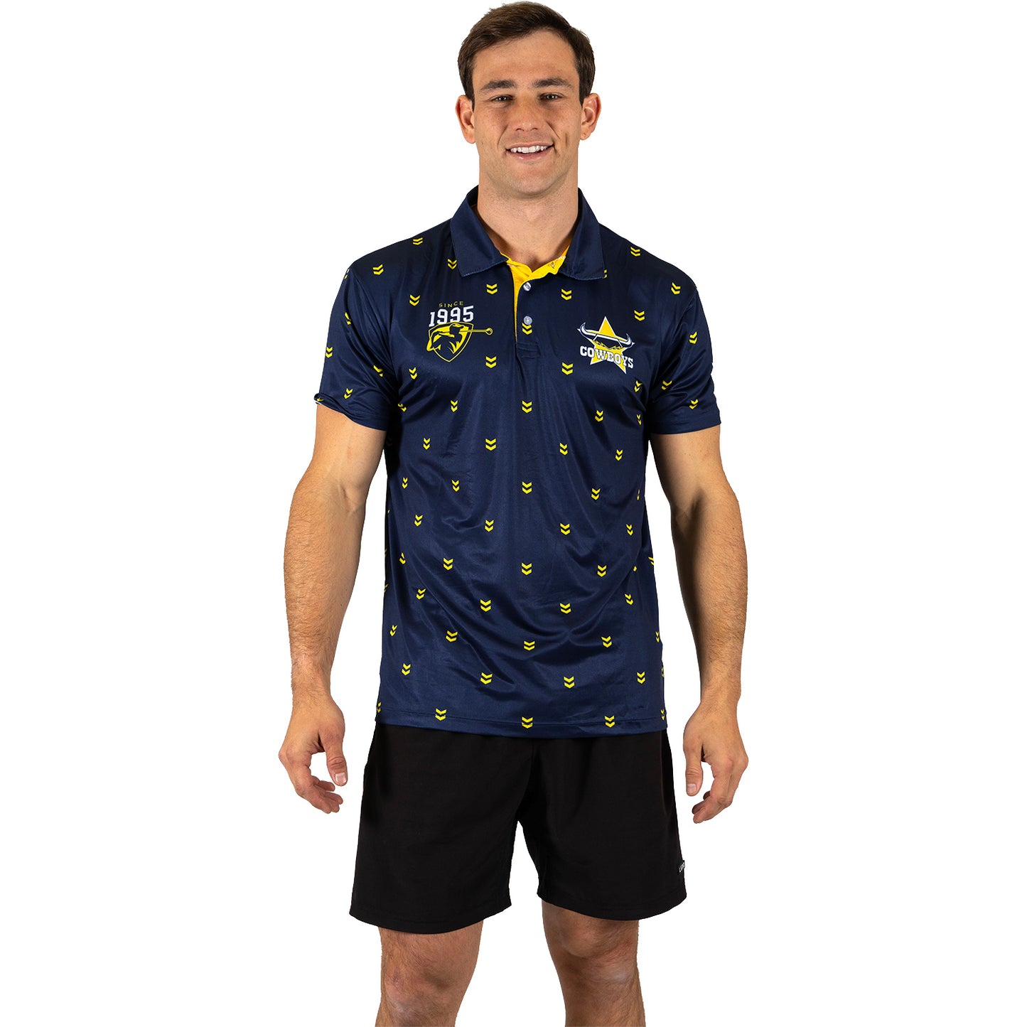 North Queensland Cowboys Mens Muligan Golf Polo