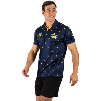 North Queensland Cowboys Mens Muligan Golf Polo