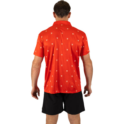 Dolphins Mens Muligan Golf Polo - View 3