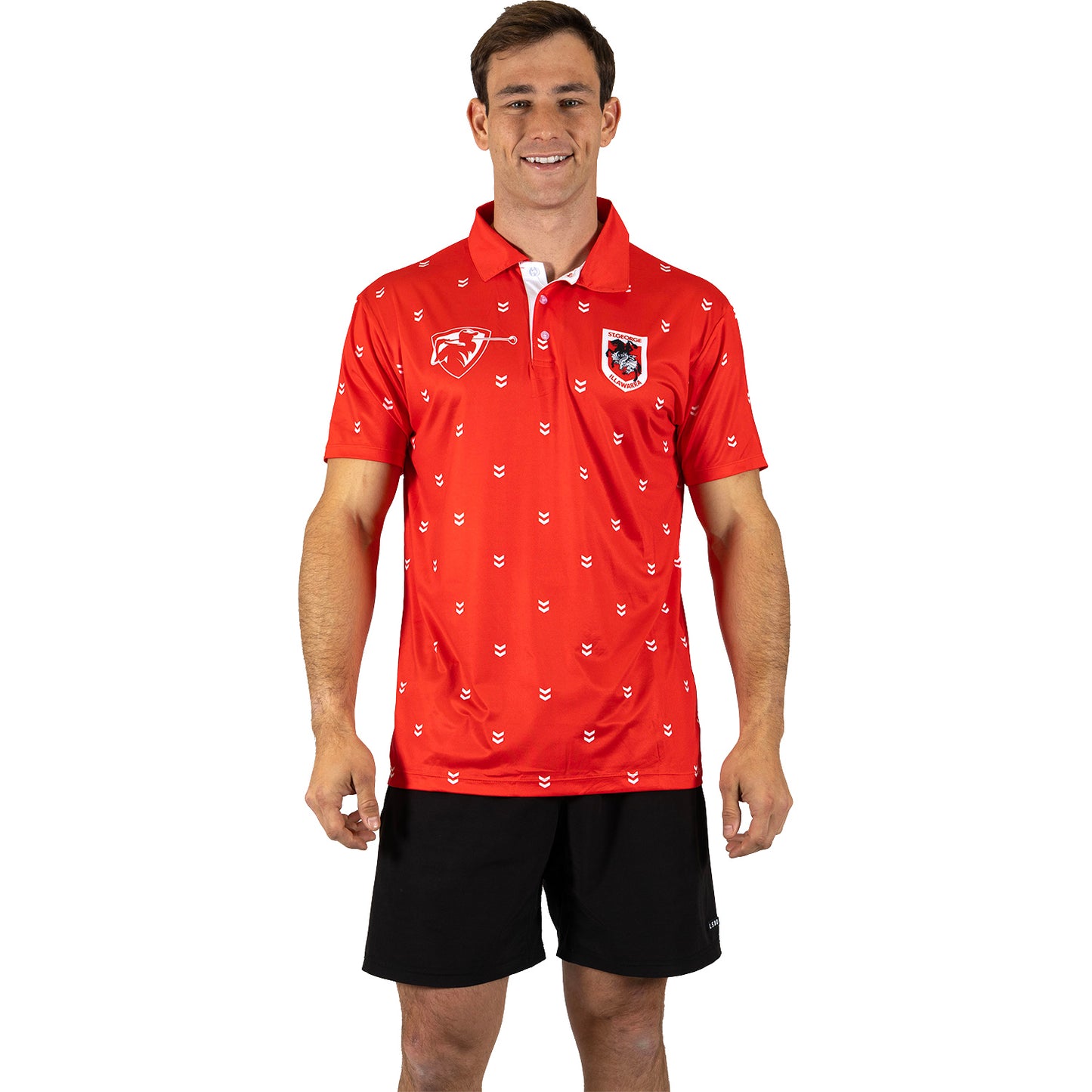 St. George-Illawarra Dragons Mens Muligan Golf Polo