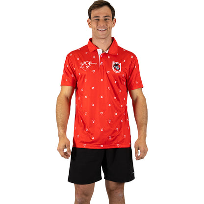 St. George-Illawarra Dragons Mens Muligan Golf Polo