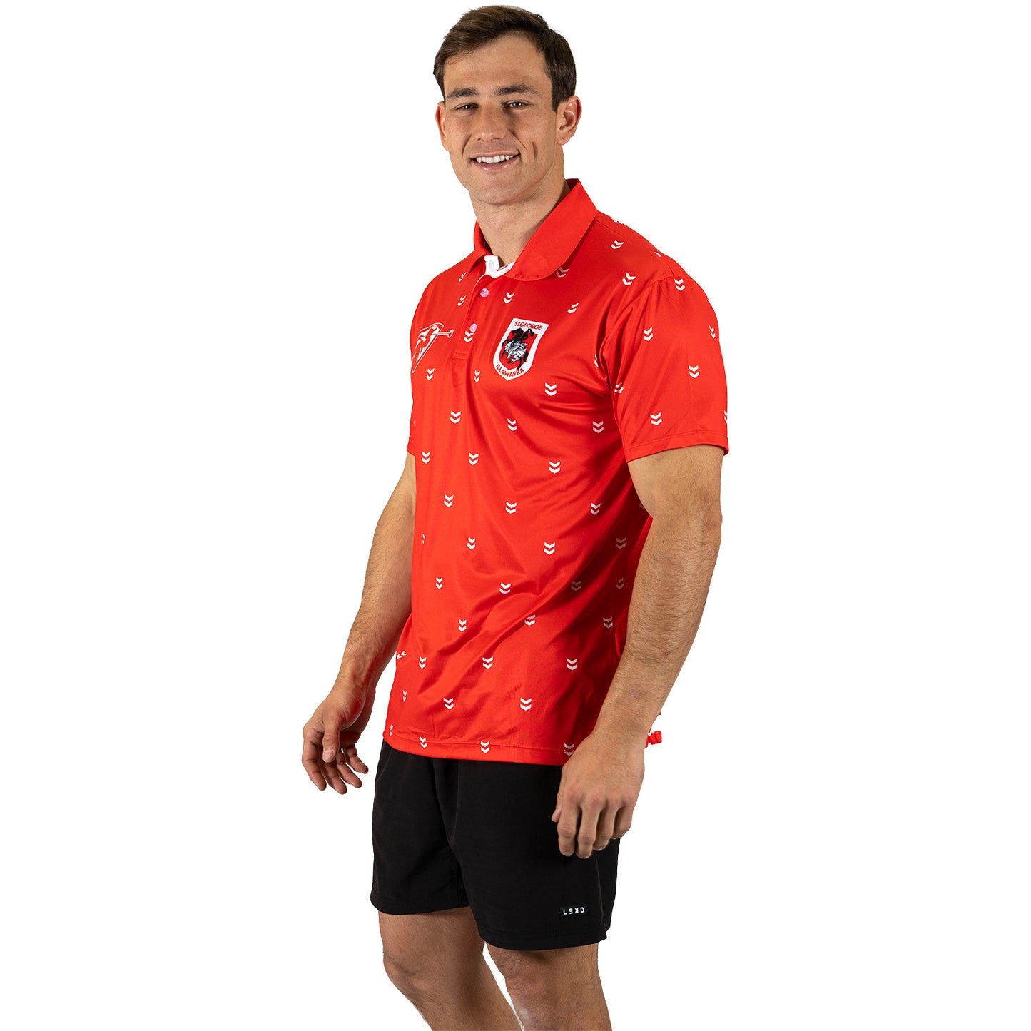 St. George-Illawarra Dragons Mens Muligan Golf Polo