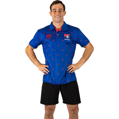 Newcastle Knights Mens Muligan Golf Polo