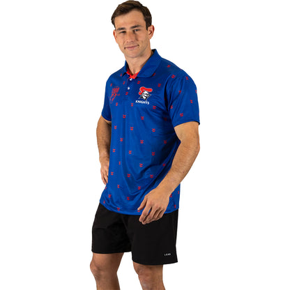 Newcastle Knights Mens Muligan Golf Polo