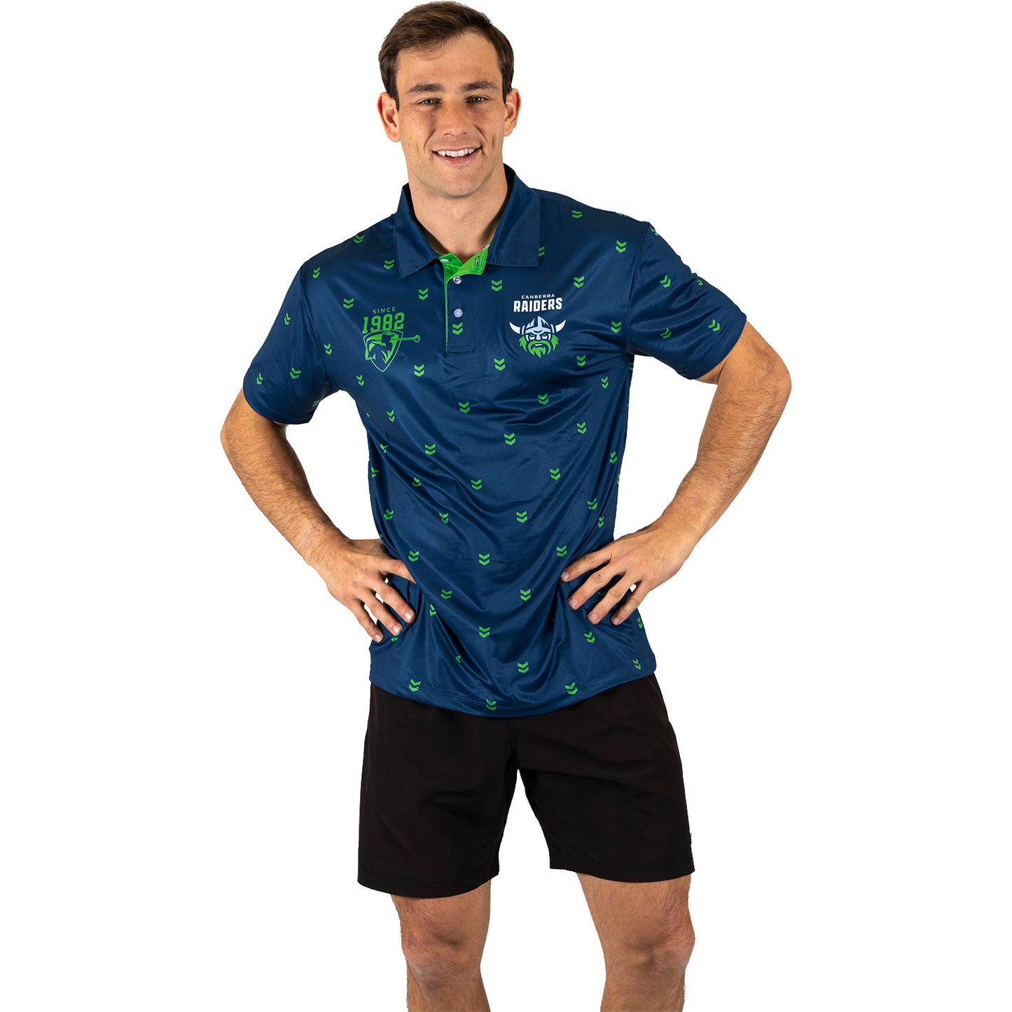 Canberra Raiders Mens Muligan Golf Polo