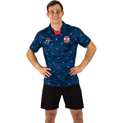 Sydney Roosters Mens Muligan Golf Polo