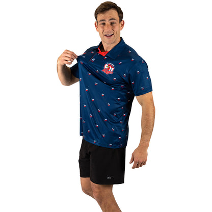 Sydney Roosters Mens Muligan Golf Polo - View 2