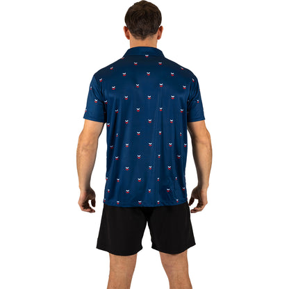 Sydney Roosters Mens Muligan Golf Polo