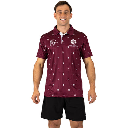 Manly-Warringah Sea Eagles Mens Muligan Golf Polo