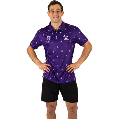 Melbourne Storm Mens Muligan Golf Polo