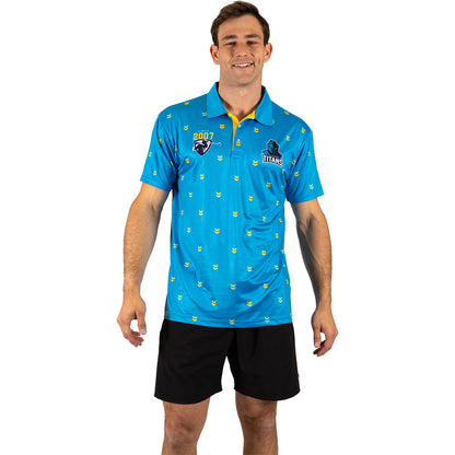 Gold Coast Titans Mens Muligan Golf Polo - View 1