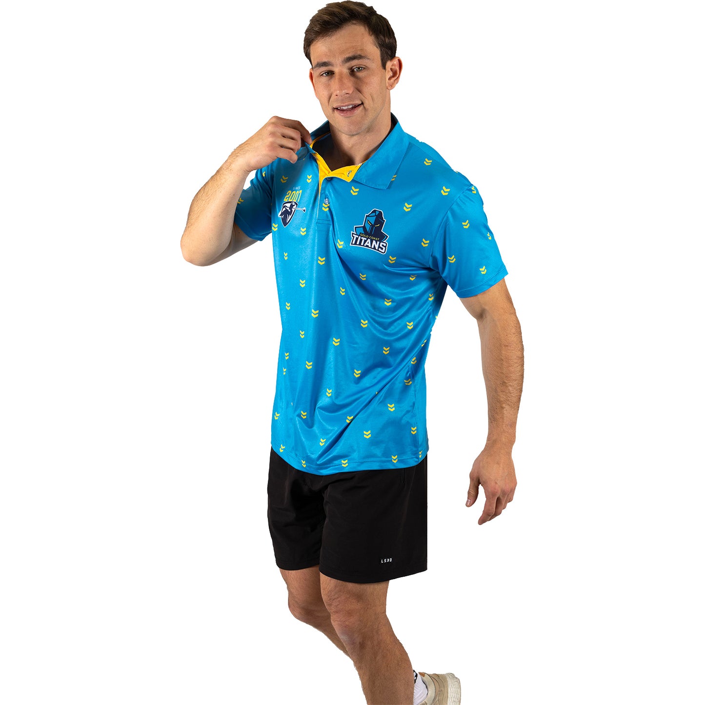 Gold Coast Titans Mens Muligan Golf Polo