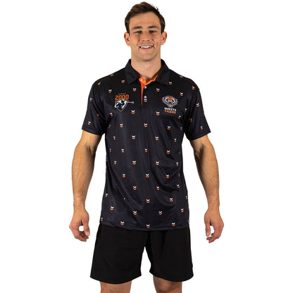 Wests Tigers Mens Muligan Golf Polo - View 1