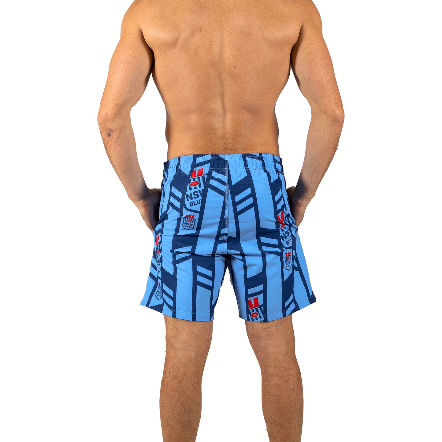 NSW Blues Mens Riviera Volley Swim Shorts