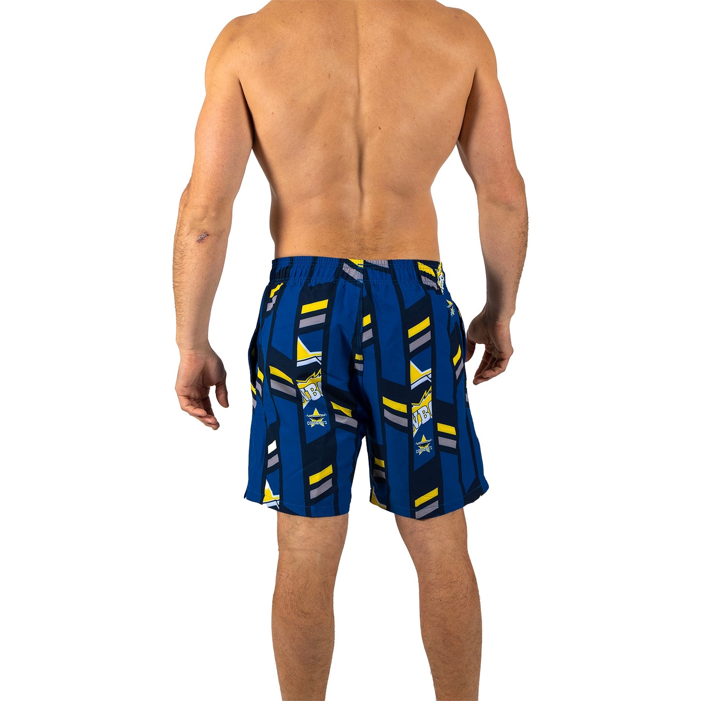 North Queensland Cowboys Mens Riviera Volley Swim Shorts