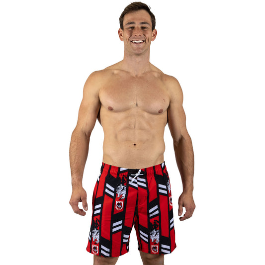 St. George-Illawarra Dragons Mens Riviera Volley Swim Shorts