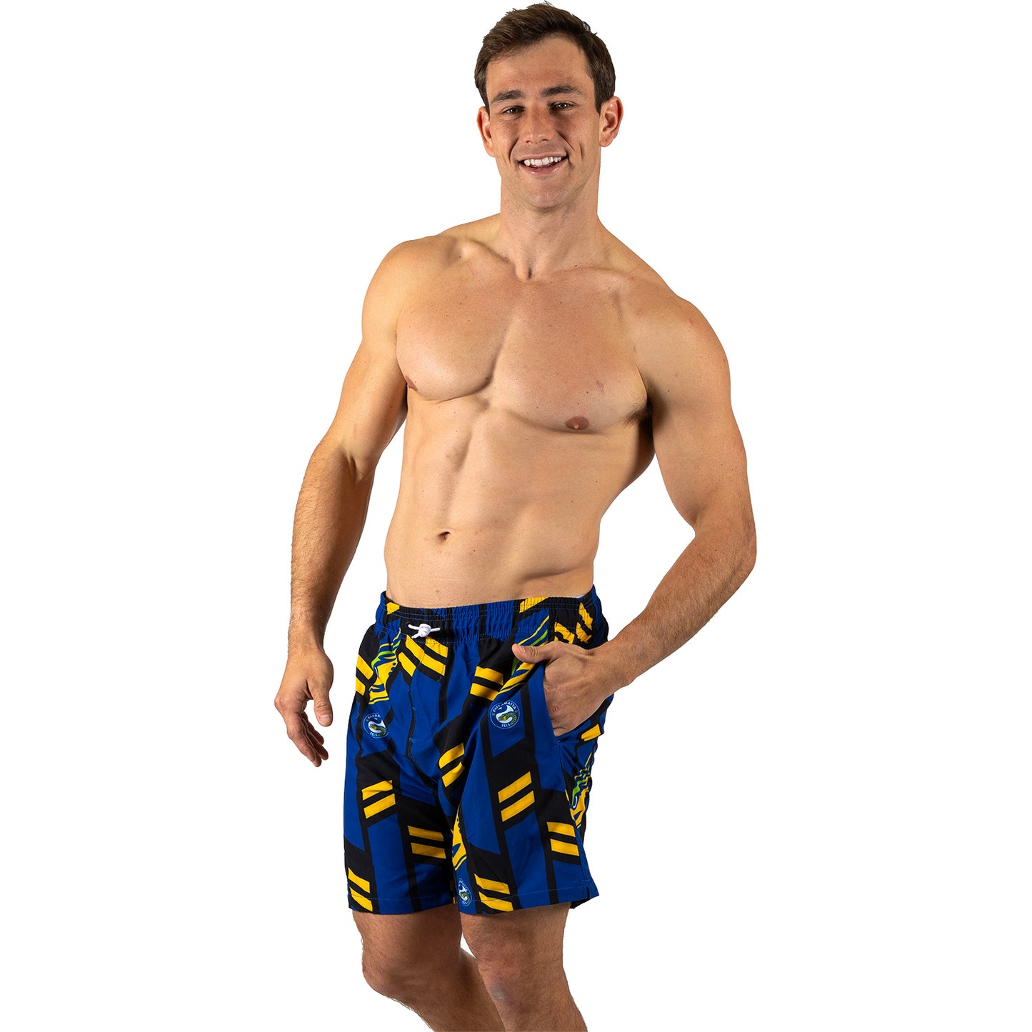 Parramatta Eels Mens Riviera Volley Swim Shorts