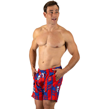 Newcastle Knights Mens Riviera Volley Swim Shorts