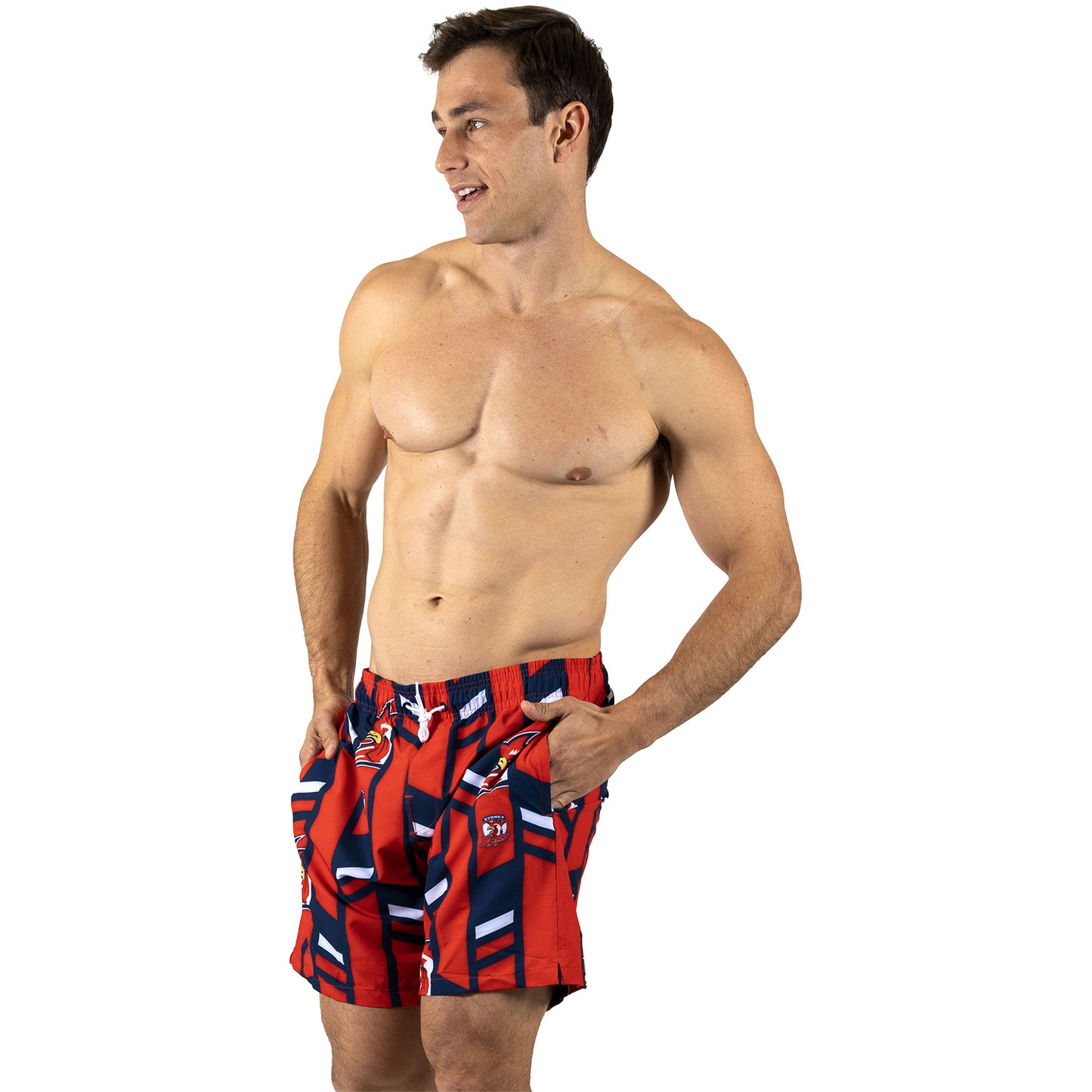 Sydney Roosters Mens Riviera Volley Swim Shorts