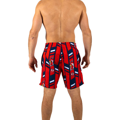 Sydney Roosters Mens Riviera Volley Swim Shorts - View 3