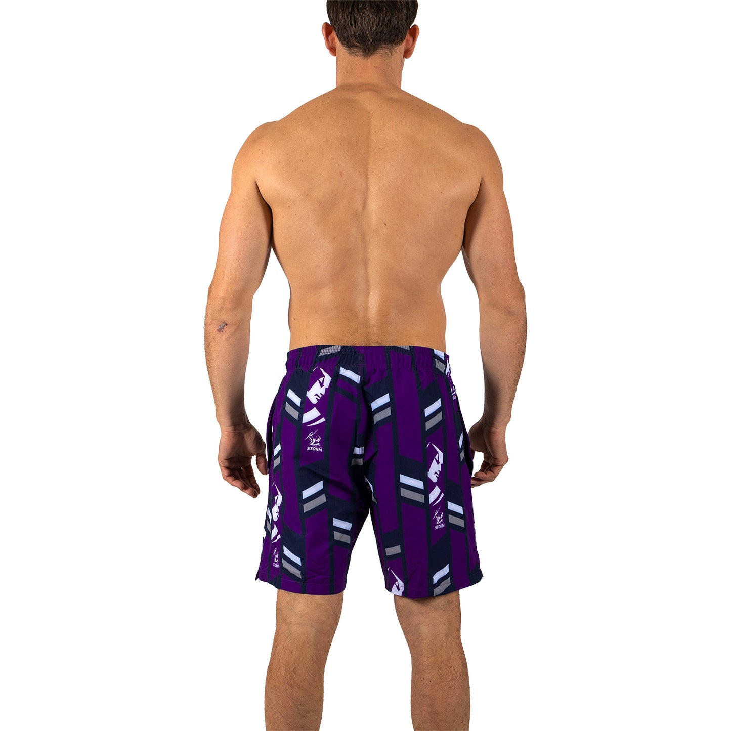 Melbourne Storm Mens Riviera Volley Swim Shorts