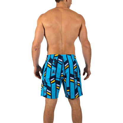 Gold Coast Titans Mens Riviera Volley Swim Shorts