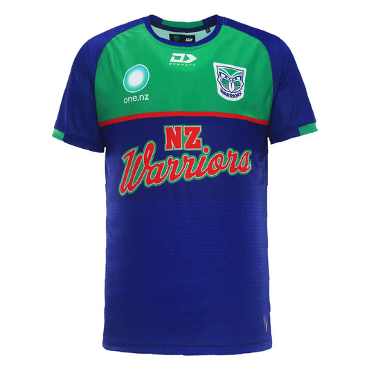 New Zealand Warriors 2024 Mens Warm Up T-Shirt
