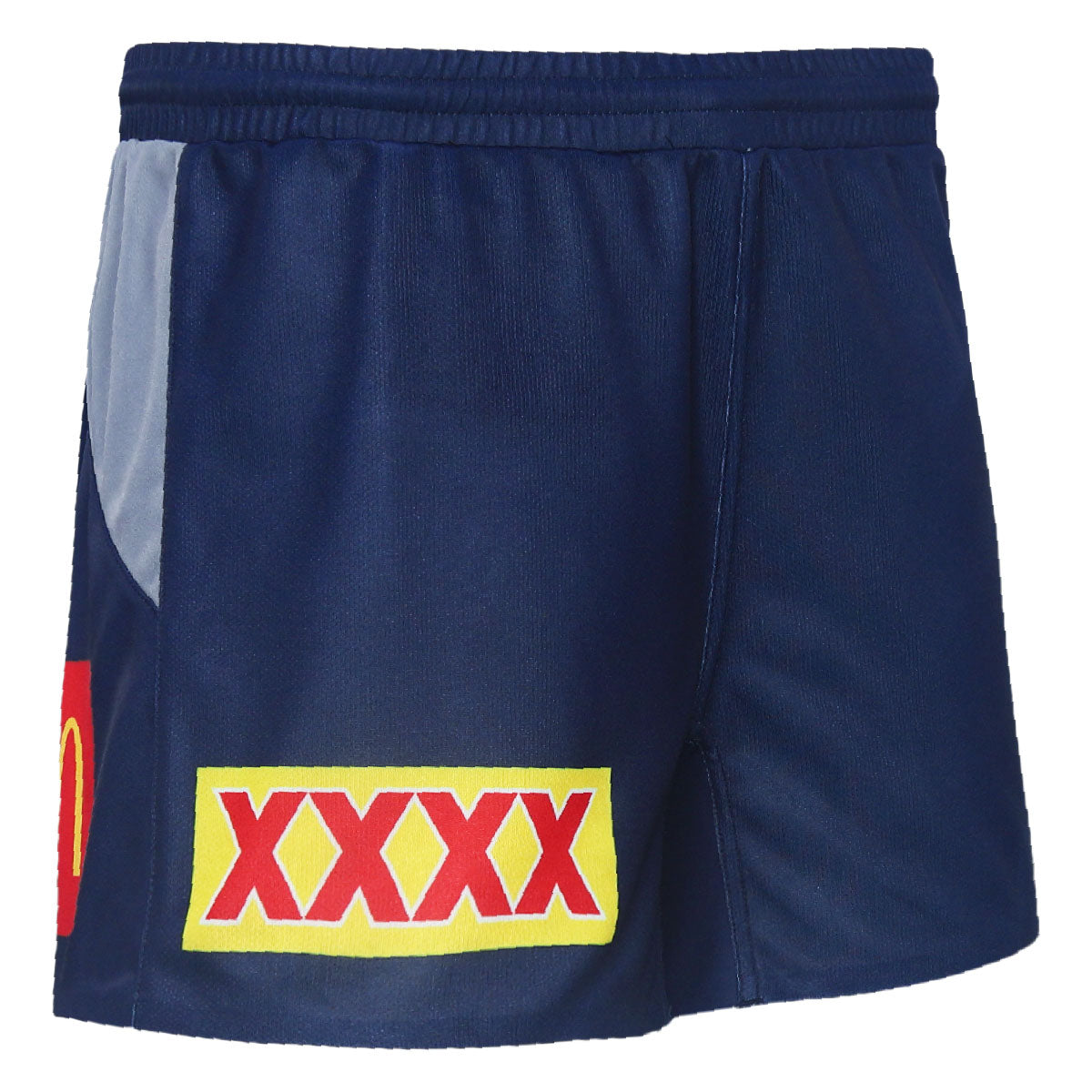 North Queensland Cowboys 2024 Mens Playing Home Shorts NRL Shop   2024NQCowboysMensPlayersHomeShort Navy NCSHM24001 Right 45 