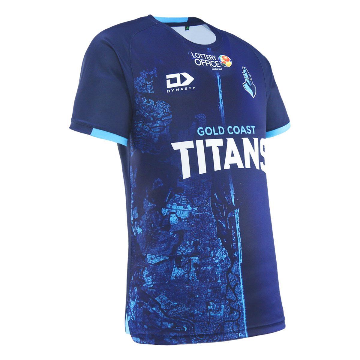 Gold Coast Titans 2025 Mens Warm Up T-Shirt